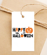 Ярлик на Хелловін "Happy Halloween" 1 шт  (H70021)