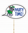 Табличка для фотосессии "Party time!" (P-202)