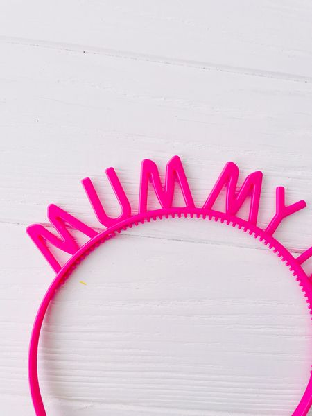 Аксессуар-обруч для волос "Mummy to be" розовый (M20780) M20780 фото
