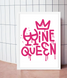 Декор для дома или ресторана-постер "Wine Queen" 2 размера (D25082) D25082 фото 3
