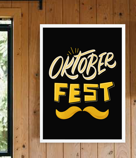 Постер "Oktoberfest" 2 размера (01282) 01282 (А3) фото