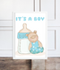 Постер для baby shower "It's a boy" 2 размера (03091) 03091 фото 2