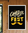 Постер "Oktoberfest" 2 размера (01282)