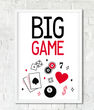 Постер "BIG GAME"  2 размера (02249)
