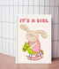 Постер для baby shower "It's a girl" 2 розміри (02780) 02780 фото 3