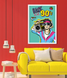 Декор-постер для вечеринки в стиле 90-х "Back to the 90&#39;s" 2 размера без рамки (04204) A3_04204 фото 2