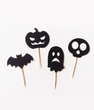 Топпери для солодощів на Хелловін "Halloween party" 10 шт (02599)
