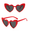 Стильные очки с сердечками с красной оправой (R070620211)