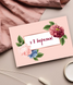 Дизайнерська листівка на 8 березня "Blossom" 11x16 см (H301) H301 фото 1
