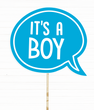 Табличка для фотосессии "It's a Boy" (0887)