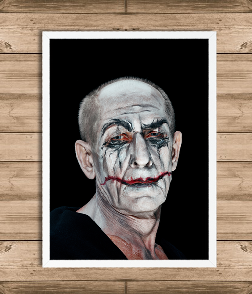 Постер на Хэллоуин "Bloody portrait" 2 размера (H1107) H1107 (A3) фото