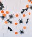 Гирлянда бумажная на Хэллоуин "Пауки, летучие мыши и круги" 4 м (H20504) H20504 фото 1