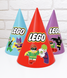Ковпачки для свята "Лего Бетмен" 4 шт (L5071) L5071 фото 1