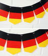 Гирлянда из флажков "Флаг Германии" 12 флажков (09031)