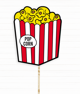 Табличка для фотосесії "Pop Corn" (01343) 0134321 фото