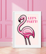 Постер для праздника "Фламинго" 2 размера (01372) 01372 (А3) фото 1