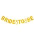 Золота гірлянда для дівич-вечора "Bride to be" (B340) B340 фото 1