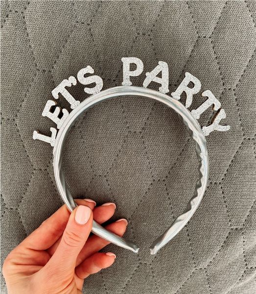 Аксессуар для волос-обруч для вечеринки "Let&#39;s party" H112 фото