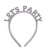 Аксессуар для волос-обруч для вечеринки "Let&#39;s party" H112 фото 1