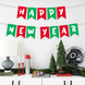 Новогодняя гирлянда из флажков "Happy New Year" красно-зеленая (N-200) N-200 фото 2