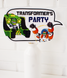 Табличка для фотосесії Вечірка Трансформерів Т-22 фото 1
