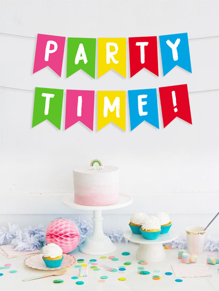 Гирлянда для вечеринки "Party time!" (02327) 02327 фото