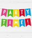 Гирлянда для вечеринки "Party time!" (02327) 02327 фото 2
