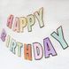 Бумажная гирлянда с разноцветными буквами "Happy Birthday" (M40161) M40161 фото 4