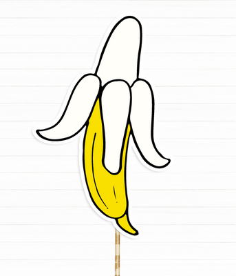 Аксесуар для фотосесії "Банан" (0416) 0416 фото