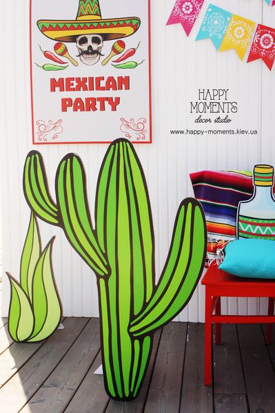 Фотозона для мексиканської вечірки "Mexican Party" оренда Київ (05099) 05099 фото