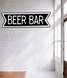 Табличка из пластика "Beer Bar" 85х27 см (05004) 05004 (1) фото 1