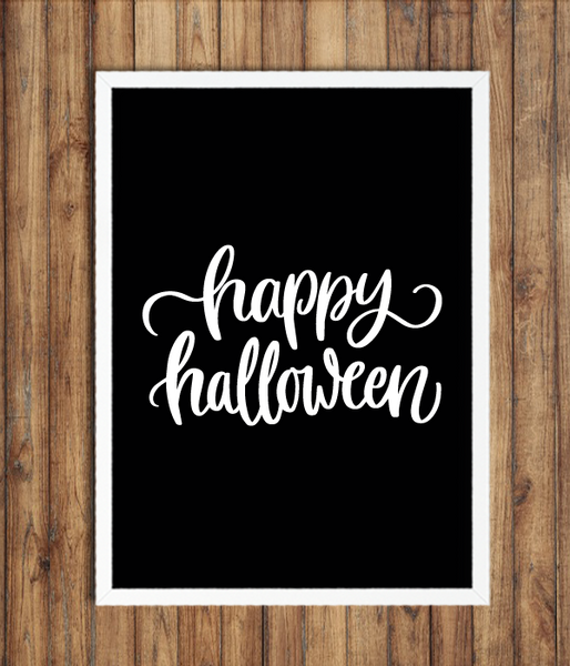 Постер на Хэллоуин "Happy Halloween" 2 размера (H20705) H20705 (A3) фото