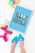 Постер "Happy Birthday!" голубой 2 размера без рамки (02103) 02103 (A3) фото 2
