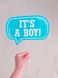 Табличка для фотосесії на baby shower "It's a Boy" (03164) 03164 фото 2
