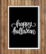Постер на Хэллоуин "Happy Halloween" 2 размера (H20705) H20705 (A3) фото 2