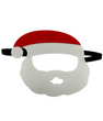 Новогодняя детская маска из фетра Дед Мороз (M90874)