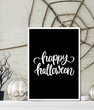 Постер на Хэллоуин "Happy Halloween" 2 размера (H20705)
