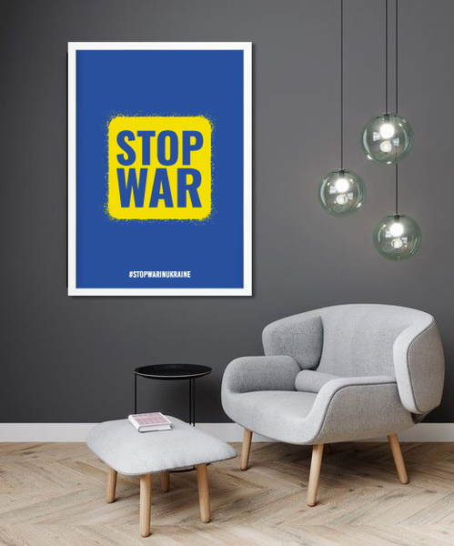 Постер "Stop War" (2 размера) 02124 фото