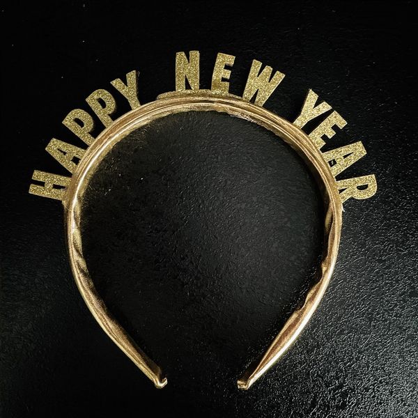 Новогодний аксессуар для волос-обруч "Happy New Year" (H113) H113 фото