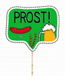 Табличка для фотосессии на Октоберфест "PROST!" (09035)