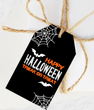 Ярлик для подарунка на Хелловін "Happy Halloween" 1 шт (H6009)