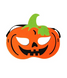 Детская маска из фетра на Хэллоуин "Веселая тыква" (02374) 02374 фото 1
