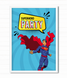 Плакат для свята супергероїв Superhero Party (2 розміри) S44 (A3) фото 2