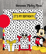 Фотозона для детского праздника "Mickey Mouse" аренда Киев (05009)