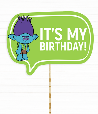Табличка для фотосессии "IT'S MY BIRTHDAY" (03907) 03907 фото