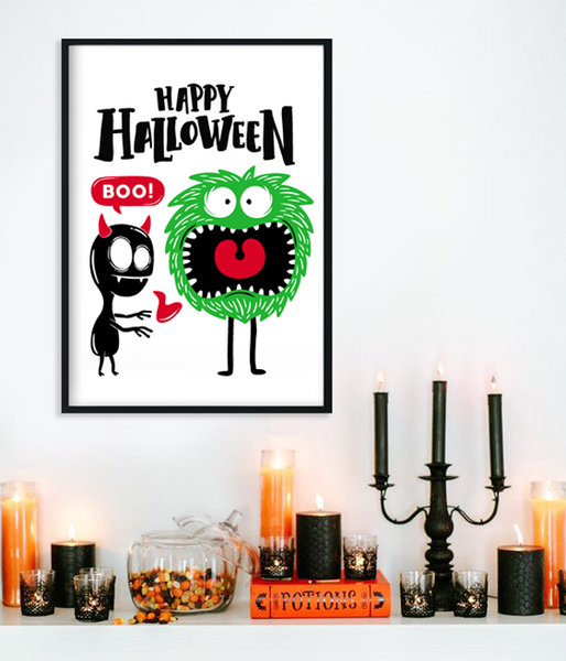 Дитячий постер на Хелловін "Happy Halloween" 2 розміри (03591) 03591 (A3) фото