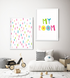Набір із двох постерів для дитячої кімнати "MY ROOM" 2 розміри (01787) 01787 фото 4