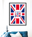 Постер "It's time for LONDON" 2 розміри (02688) 02688 (A3) фото 1
