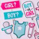 Набір фотобутафоріі для гендер паті "BOY OR GIRL" 11 шт (079011) 079011 фото 5