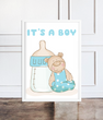 Постер для baby shower "It's a boy" 2 размера (03091) 03091 (A3) фото